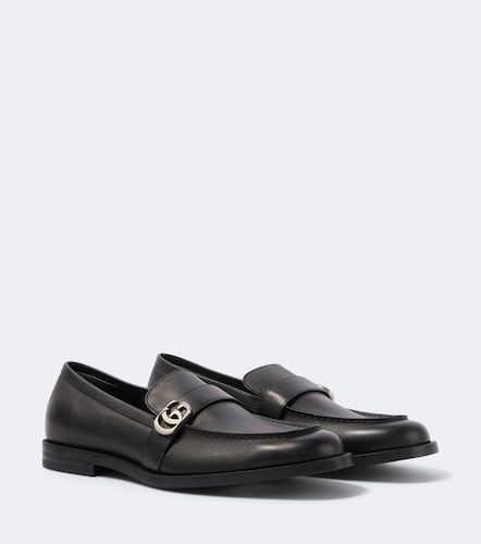 Gucci Mocassins Double G en cuir - Gucci - Modalova