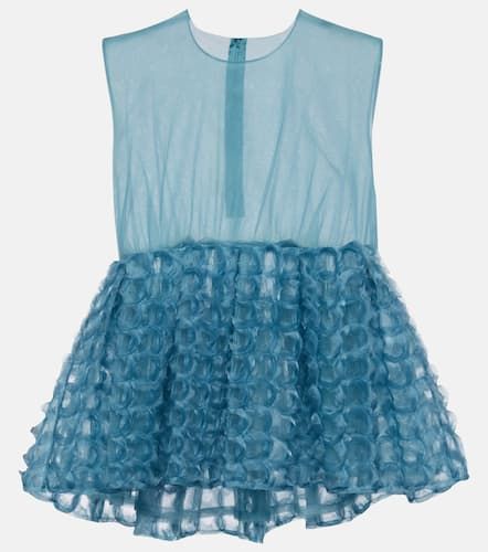 Blouse imprimée en tulle - Noir Kei Ninomiya - Modalova