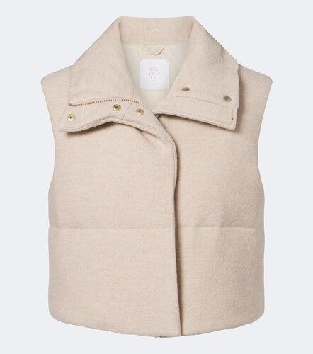 Veste doudoune sans manches en laine - Eleventy - Modalova