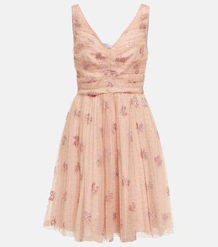 Robe en tulle à paillettes - REDValentino - Modalova