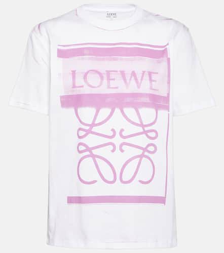 T-shirt Anagram en coton mélangé - Loewe - Modalova