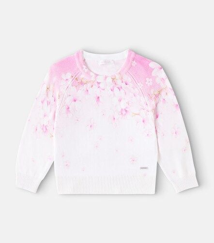 Monnalisa Pull à fleurs - Monnalisa - Modalova