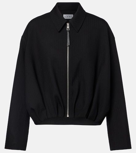 Loewe Veste blouson en laine - Loewe - Modalova