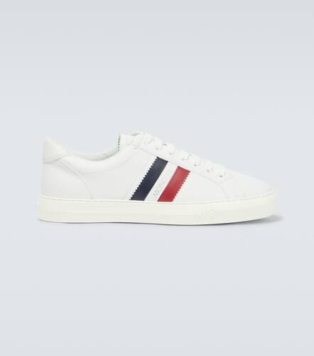 Moncler Baskets New Monaco en cuir - Moncler - Modalova