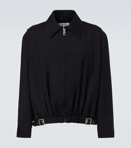 Loewe Blouson en laine et cuir - Loewe - Modalova