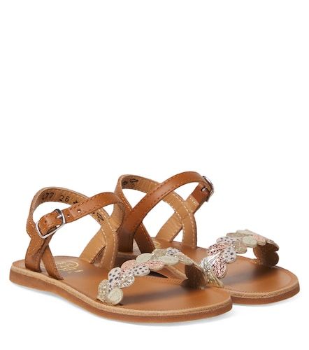 Pom d'Api Sandales Plagette en cuir - Pom d'Api - Modalova