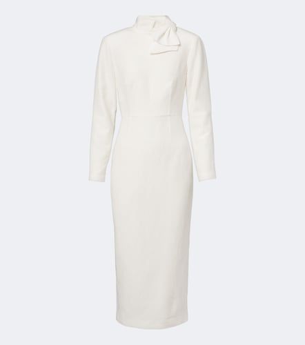 Robe de cocktail en ramie et soie - Roland Mouret - Modalova