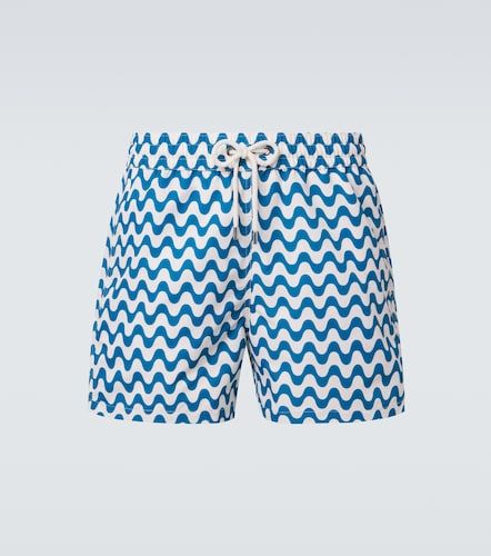 Short de bain Santos à imprimé - Frescobol Carioca - Modalova