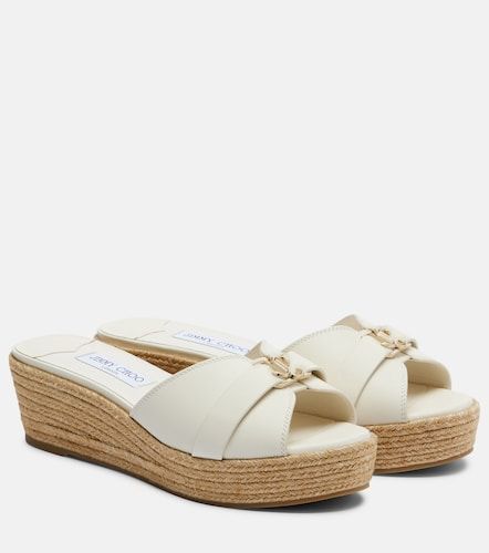 Jimmy Choo Mules compensées Leda - Jimmy Choo - Modalova