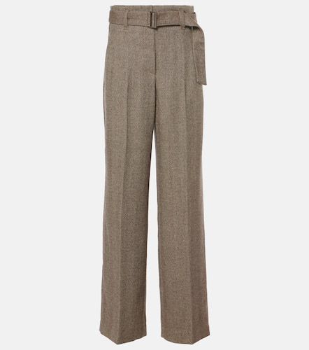 Pantalon ample en laine mélangée - Brunello Cucinelli - Modalova