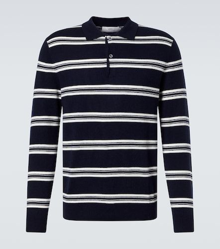 Pull polo Mr Swansea rayé en cachemire - Arch4 - Modalova