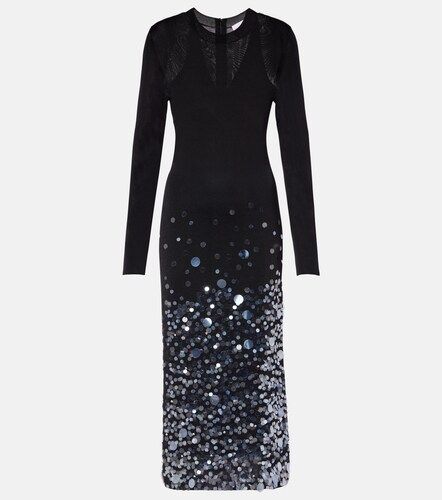 Robe de cocktail à sequins - Carolina Herrera - Modalova