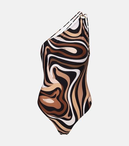 Maillot de bain Marmo asymétrique - Pucci - Modalova