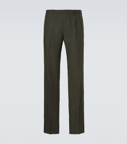Rubinacci Pantalon ajusté en lin - Rubinacci - Modalova