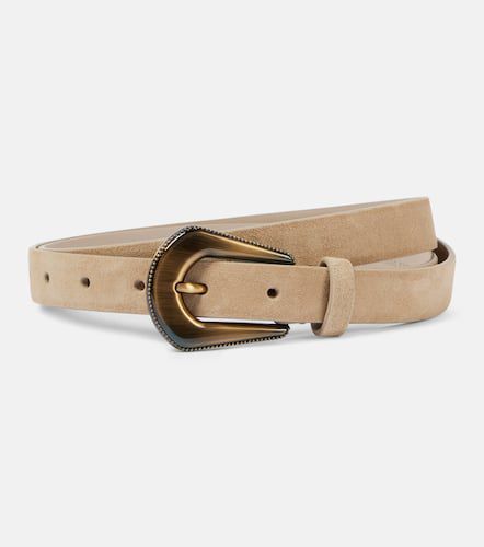 Brunello Cucinelli Ceinture en daim - Brunello Cucinelli - Modalova