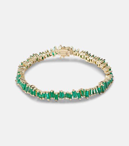 Bracelet en or 18 ct et émeraudes - Suzanne Kalan - Modalova