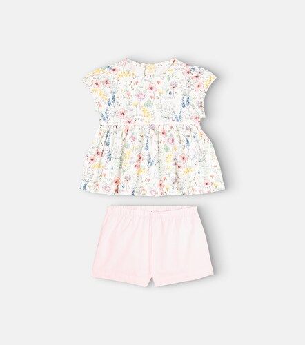 Bébé – Ensemble robe et bloomer en coton mélangé - Il Gufo - Modalova