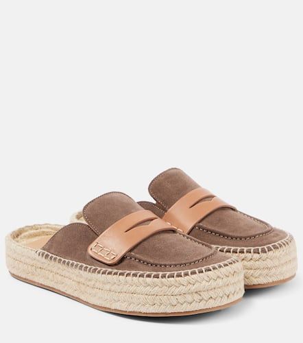 Mules espadrilles en daim - JW Anderson - Modalova