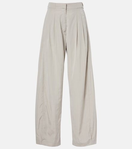 Pantalon ample Iven en soie mélangée - The Row - Modalova
