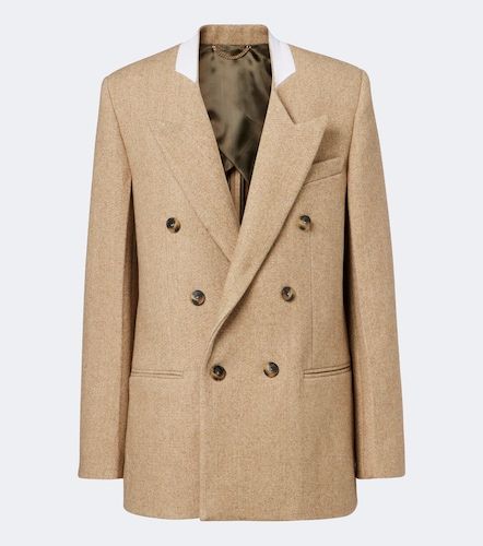Blazer en laine mélangée - Victoria Beckham - Modalova