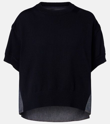Sacai Top en coton mélangé - Sacai - Modalova