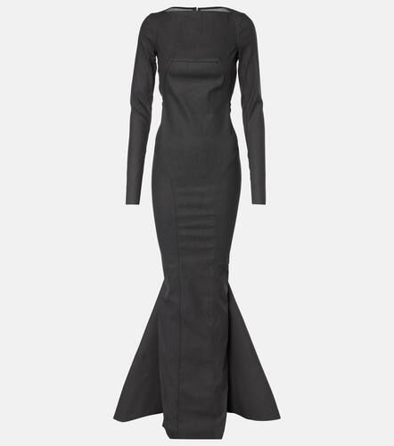 Robe longue Luna en coton mélangé - Rick Owens - Modalova