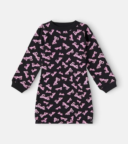 Robe Barbie® imprimée en coton mélangé - Monnalisa - Modalova