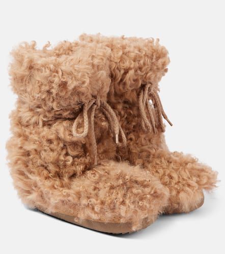 Bottines après-ski Long Curly High en shearling - Inuikii - Modalova