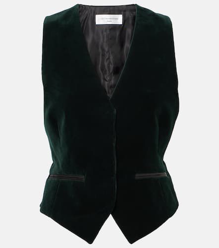 Gilet de costume en velours - Victoria Beckham - Modalova