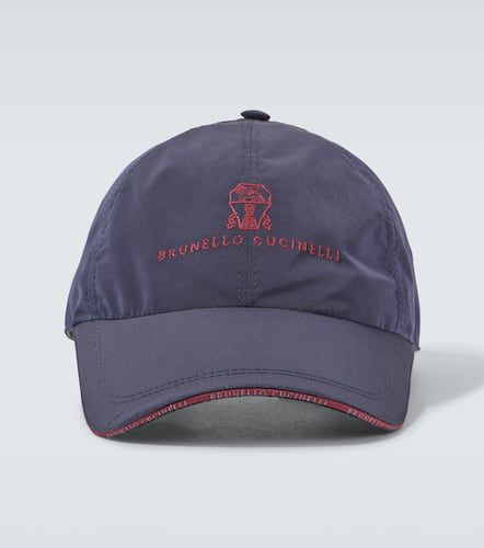 Casquette brodée à logo - Brunello Cucinelli - Modalova