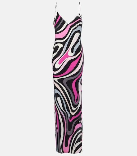 Pucci Robe Marmo en crêpe de soie - Pucci - Modalova