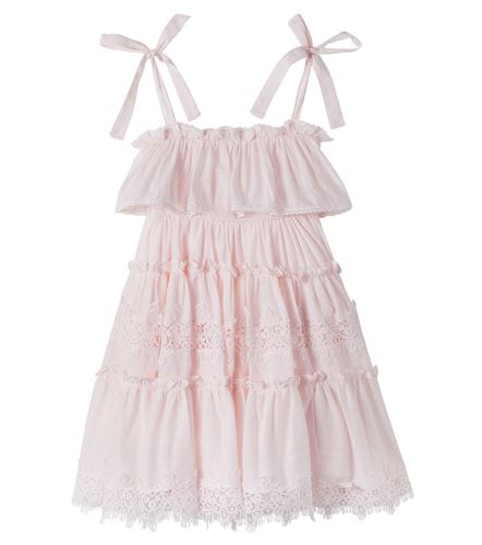 Robe en coton et dentelle - Petite Amalie - Modalova