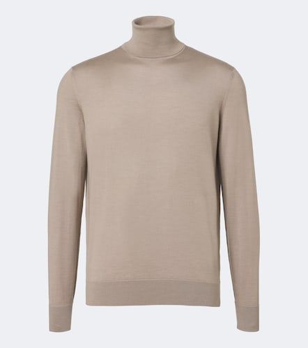 Pull à col roulé en cachemire et soie - Zegna - Modalova
