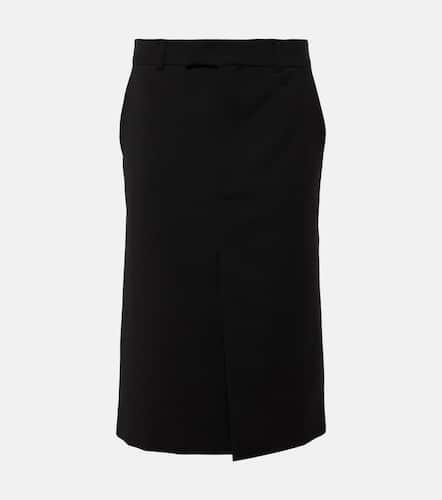 Jupe midi Atollo en laine vierge - Sportmax - Modalova