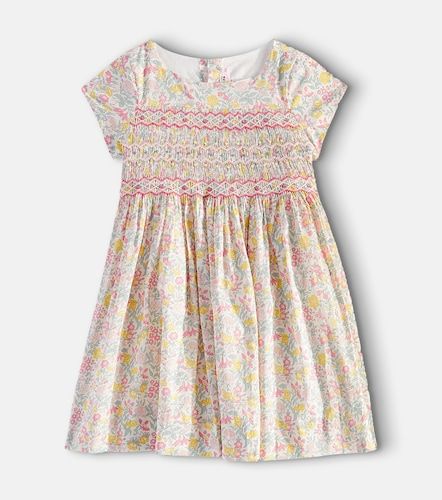 Robe Duchesse en coton à imprimé floral - Bonpoint - Modalova