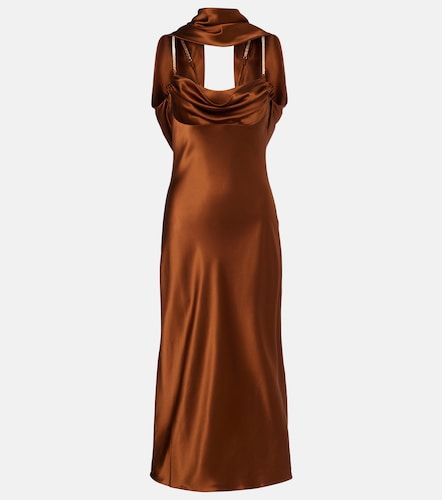 Robe de cocktail Phoenix en soie - Rebecca Vallance - Modalova