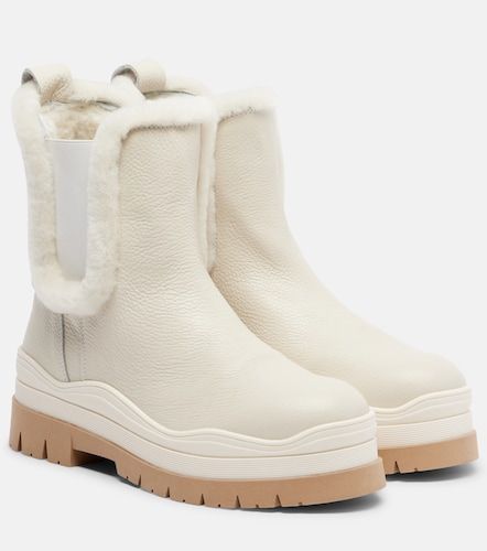 Bottines Arosa en cuir et shearling - Bogner - Modalova