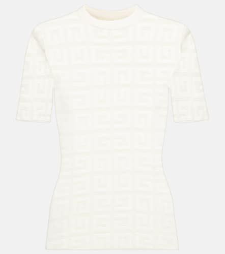 Givenchy T-shirt en jacquard 4G - Givenchy - Modalova