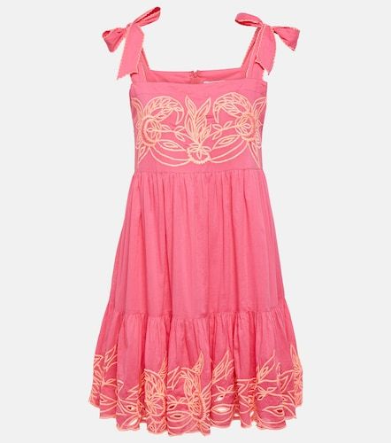 Robe color block en coton - Juliet Dunn - Modalova