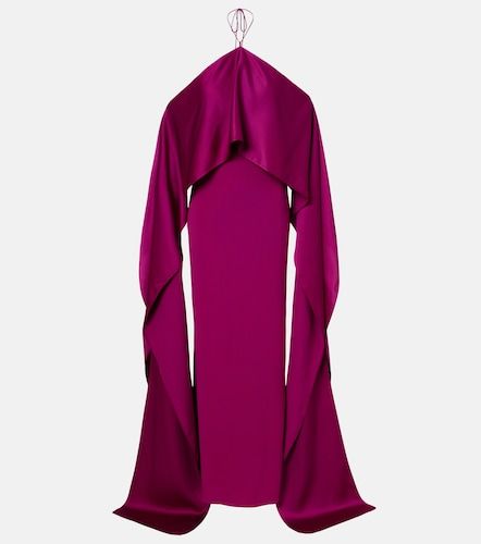Robe longue Nan en crêpe cady - Taller Marmo - Modalova