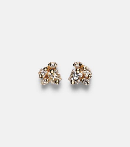 Boucles d'oreilles Princess en or 18 ct et diamants - Suzanne Kalan - Modalova