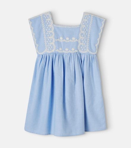 Robe Briska brodée en coton - Louise Misha - Modalova