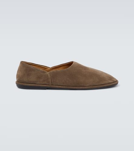 Chaussure plate Canal en daim - The Row - Modalova