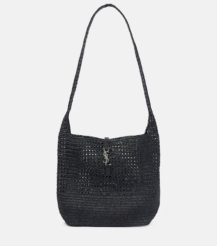Sac porté épaule Le 5 à 7 Medium en raphia - Saint Laurent - Modalova