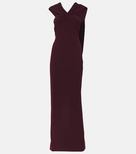 Robe longue asymétrique - Roland Mouret - Modalova