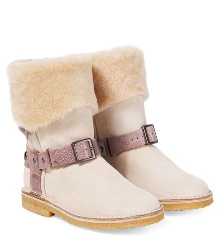 PèPè Bottes en daim et shearling - PePe - Modalova