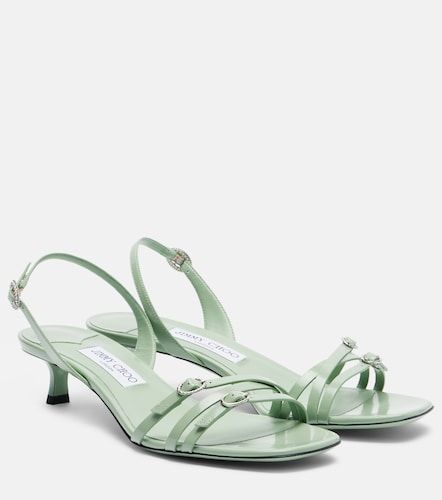 Sandales slingback Kaira en cuir verni - Jimmy Choo - Modalova