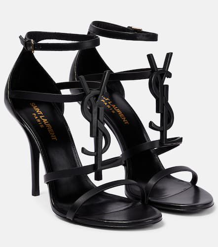 Sandales Cassandra en cuir - Saint Laurent - Modalova