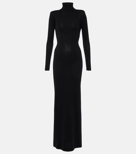 Robe longue à col roulé en cachemire - Tom Ford - Modalova