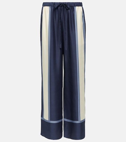 Pantalon ample Dazed en soie à imprimé - SIR - Modalova